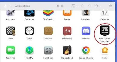 Finder > Applications