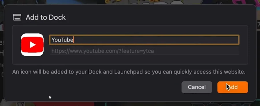 add youtube to doc