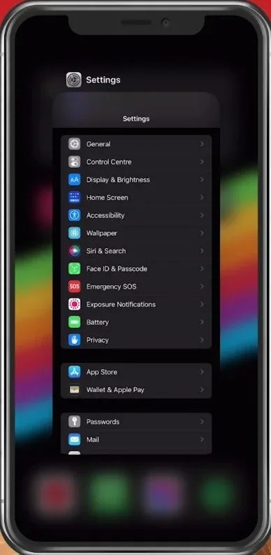 Close background apps