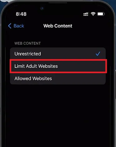 web content