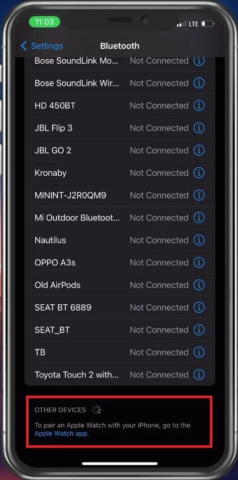 Find other discoverable Bluetooth devices