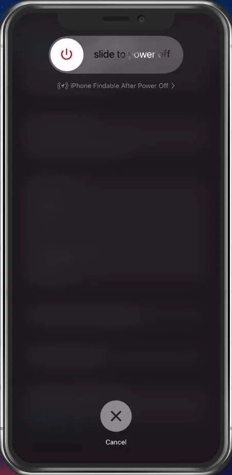 Restart iPhone