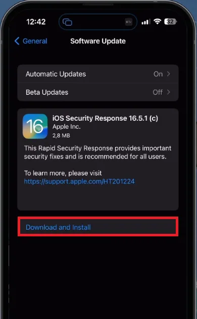 iphone software update