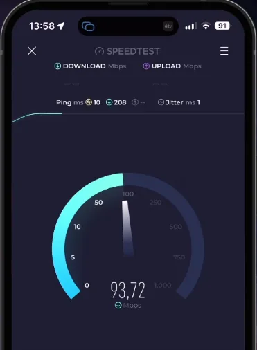 test network connection speed