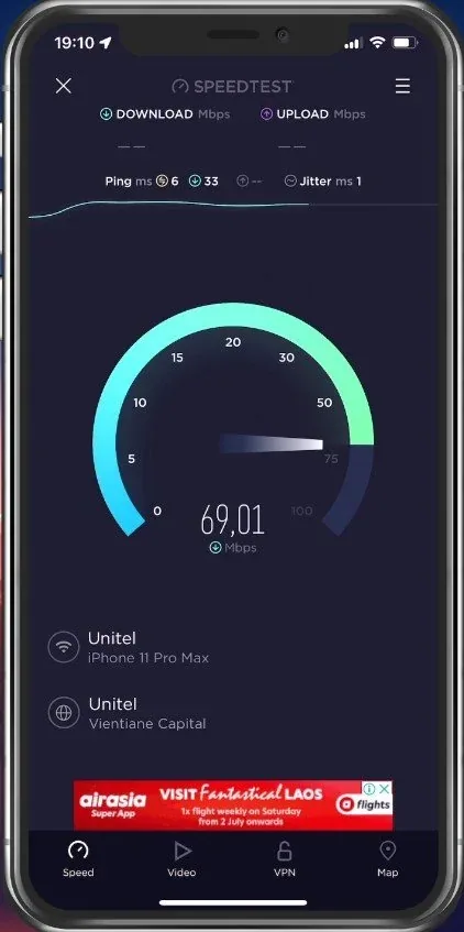 Test iPhone’s Internet Speed