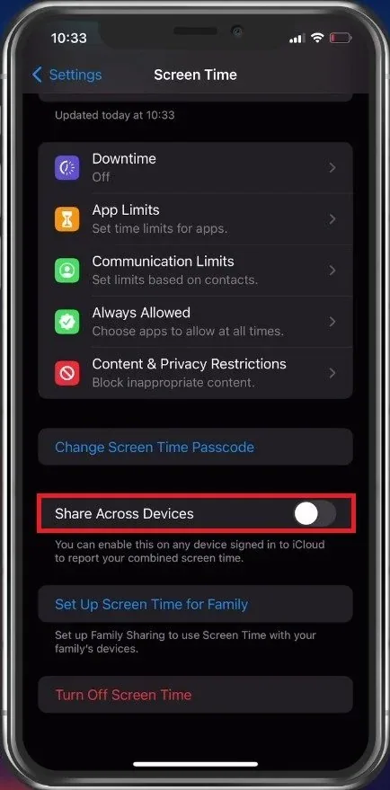 Make sure to completely disable Content & Privacy Restrictions using your passcod…
