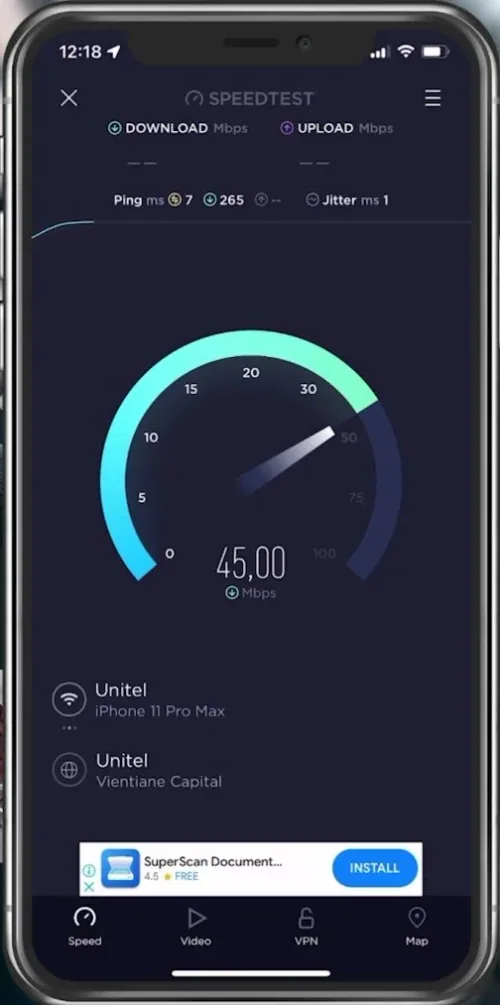 Test your iPhone’s Internet Speed