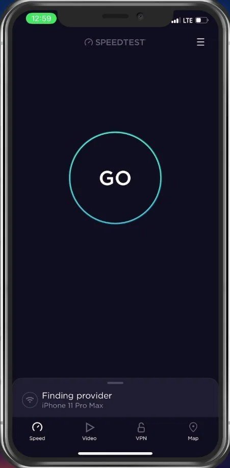 Test Internet Speed on iPhone