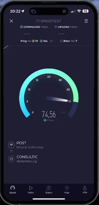 test your internet connection speed