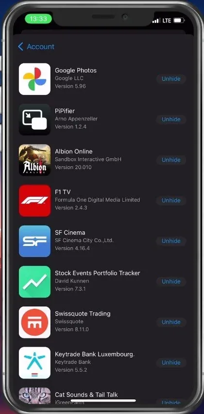 This will show you a list of apps and other purchases with your account which hav…