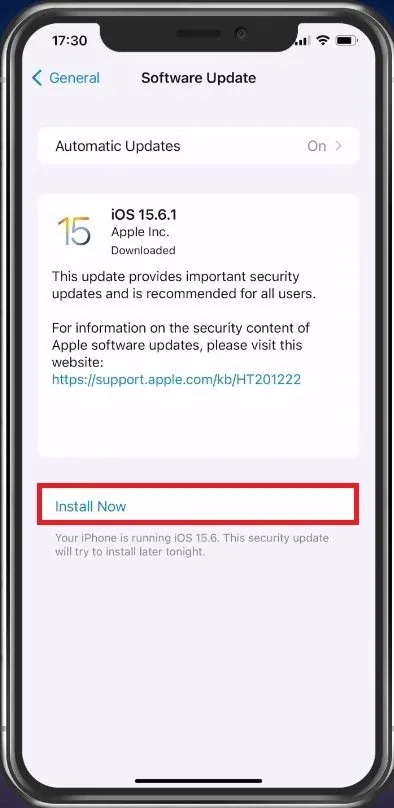 Update iPhone Software