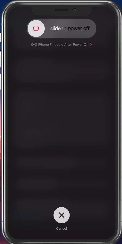 Restart iPhone