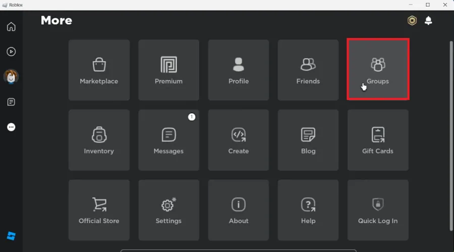 roblox groups