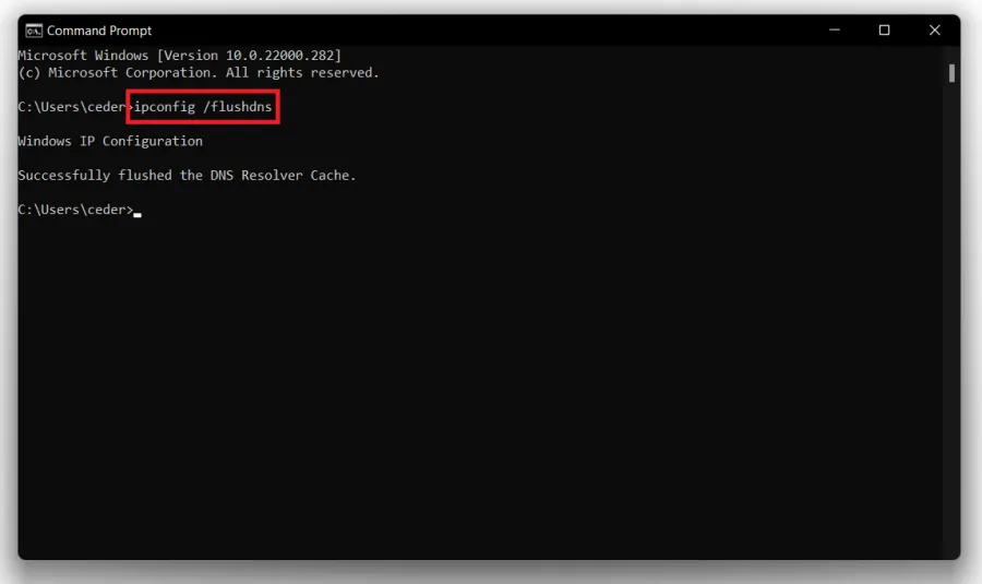 Windows Command Prompt