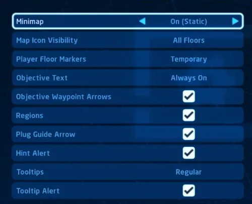 Display Options