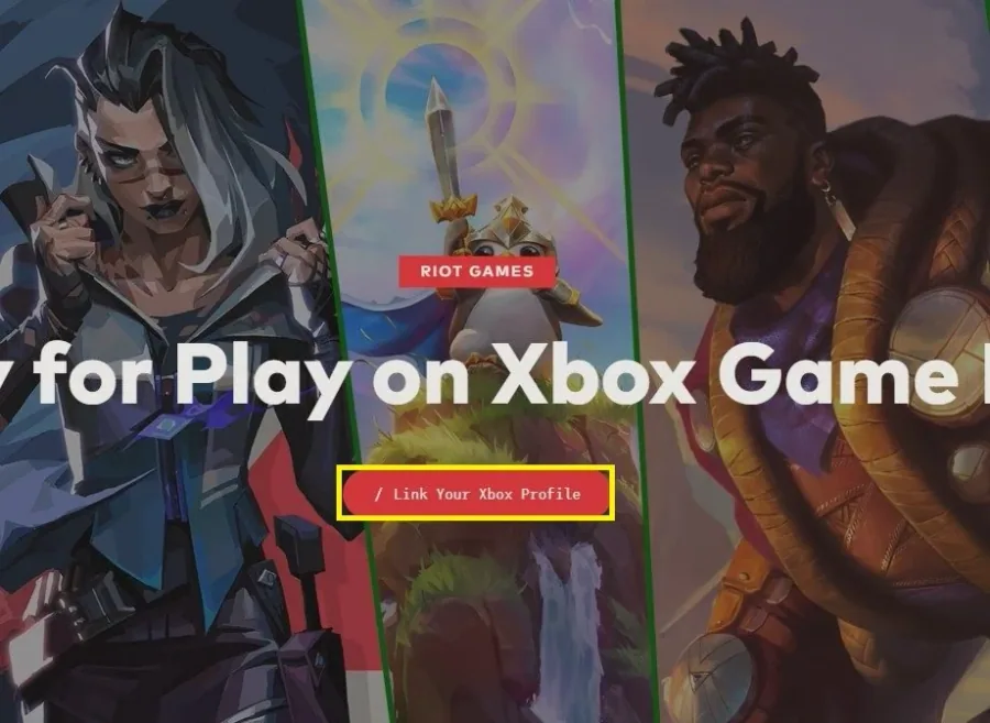 Click on “Link Your Xbox Profile”
