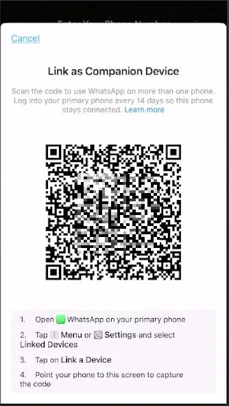 scan qr code