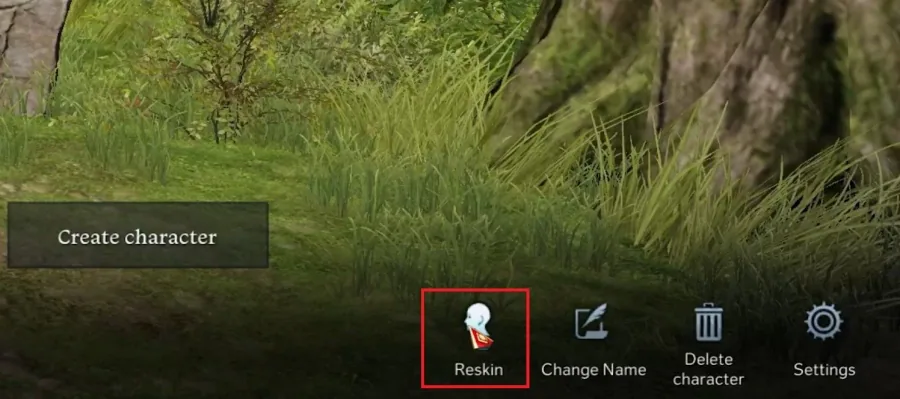 Lost Ark Main Menu > Reskin