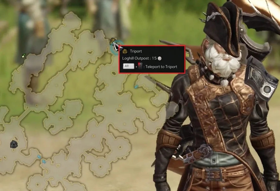 Lost Ark Minimap > ALT + left click