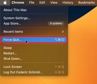 Force Quit Applications