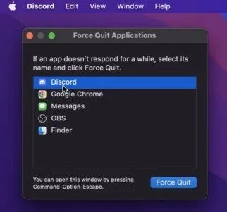 Force Quit Apps