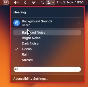 Hearing > Background Sounds