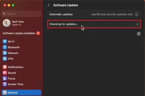 System Settings > General > Software Update