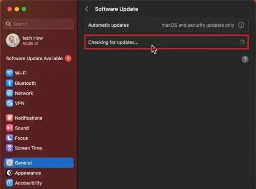 System Settings > General > Software Update