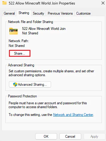 share folder
