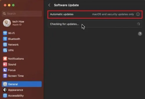 System Settings > General > Software Update