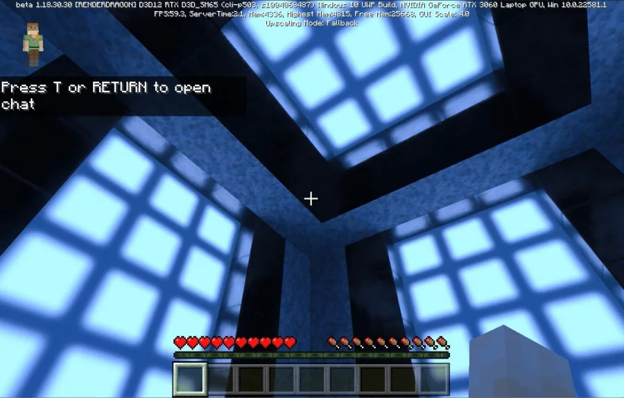 Back in the game, you should see that RTX Ray Tracing is enabled in this particul…