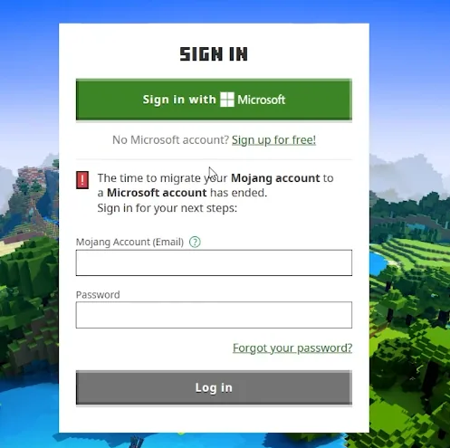 sign in online