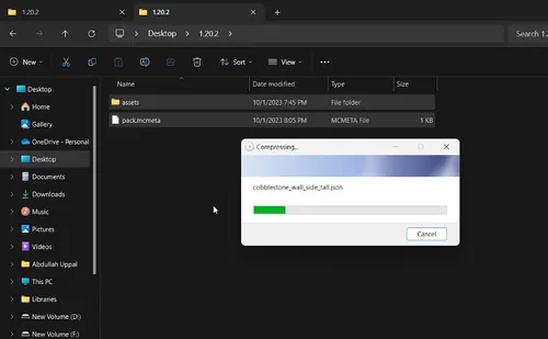 compress files