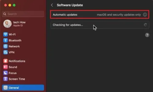 System Settings > General > Software Update