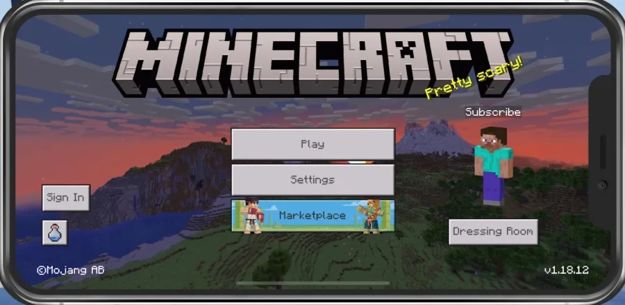 Minecraft PE > Settings