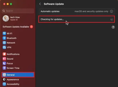 System Settings > General > Software Update