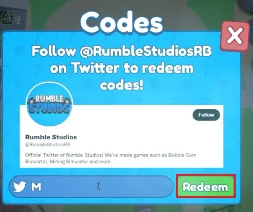 Enter Mining Simulator 2 Codes on PC