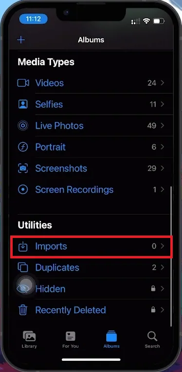 imports folder