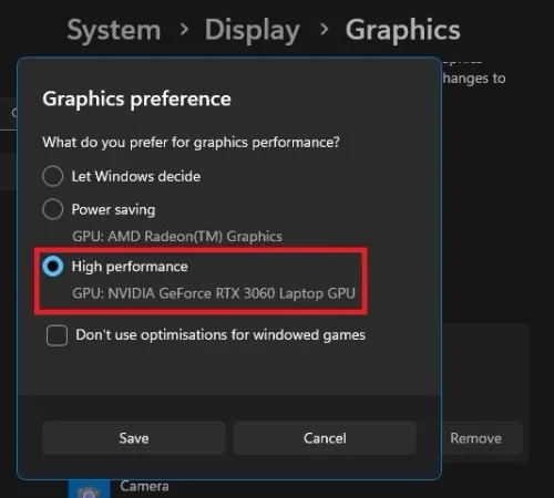 Change Call of Duty graphics preference