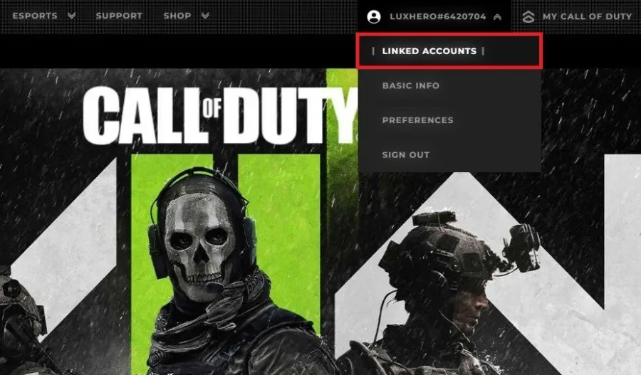 Once you are signed in you’ll have the option to link your accounts