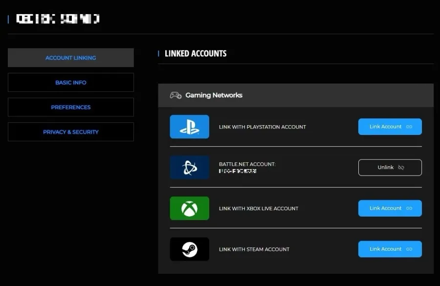 When you click on the account link you can have multiple options for linking your…