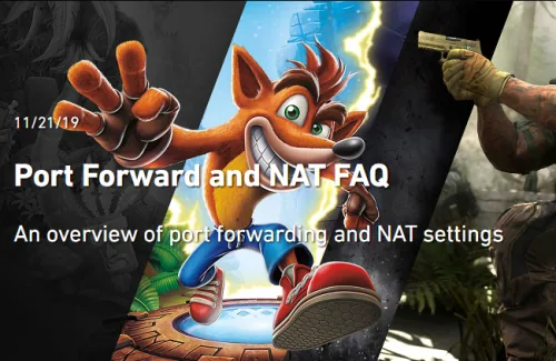 Port Forwarding Guide from Activision