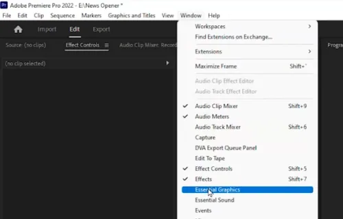 enable essential graphics