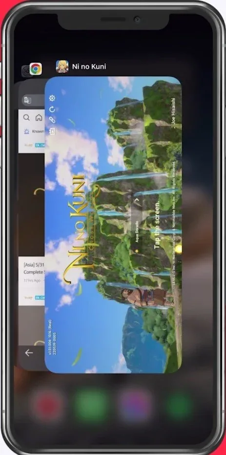Exit the Ni No Kuni App