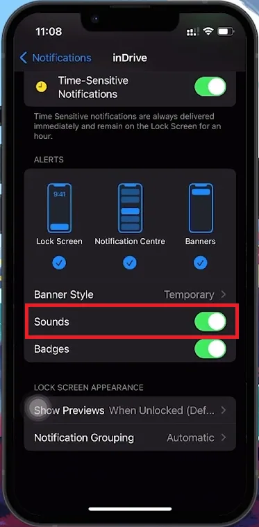 app notifications