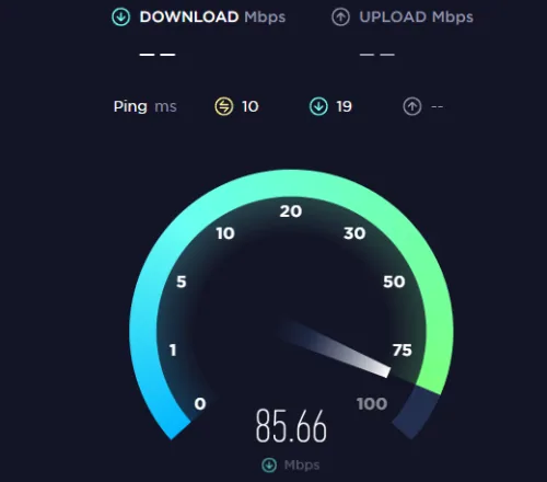 Test Internet Speed on Speedtest