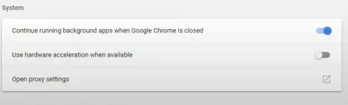 Google chrome harware acceleration tech how