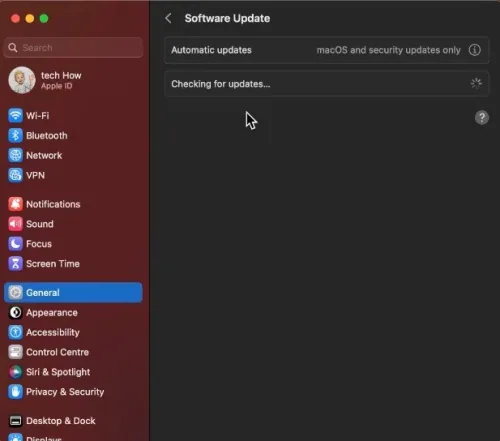 System Settings > General > Software Update
