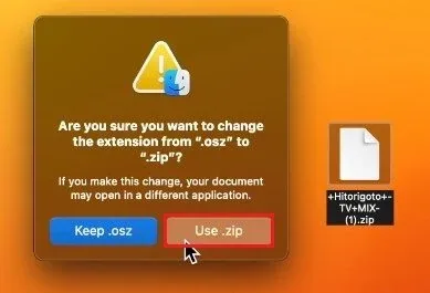 Rename Downloaded osu! Beatmap