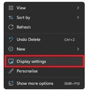 Use Recommended Display Settings